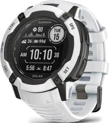 Умные часы Garmin Instinct 2X Solar 50mm / 010-02805-04 (белый)
