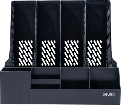 Органайзер настольный Deli 78981 (черный)