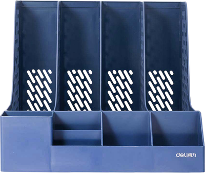 Органайзер настольный Deli 78981 (синий)