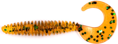 Мягкая приманка Lucky John Pro Series Ultraworm Curly / 140213-P (7шт)