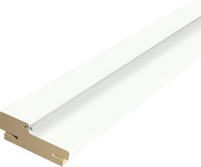 Коробка Velldoris Emalux телескопическая 80x38x2100 / VD1310192 (белый опал)