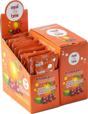 Чайный напиток Meal Time Клюква с апельсином (12x50г)