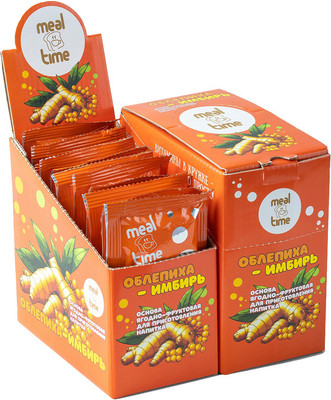 Чайный напиток Meal Time Облепиха-имбирь (12x50г)
