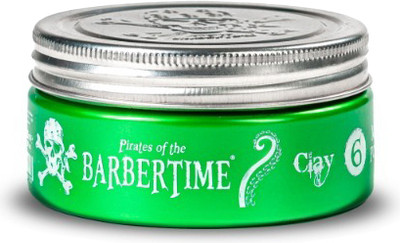 Помада для укладки волос Barbertime Clay матовая (150мл)