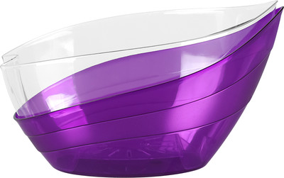 Кашпо La Decoro Гармония / КШ-1310 (фиолетовый/прозрачный)