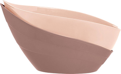 Кашпо La Decoro Гармония / КШ-2092 (пудра/мокачино)