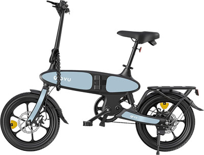 Электровелосипед Dyu C2 250W 16 дюймов (голубой)