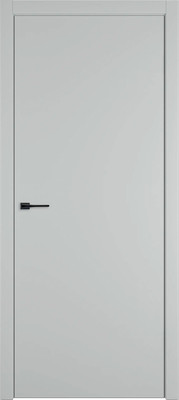 Дверь межкомнатная Emalex Basic Z 70x200 (Steel/ABS Black)