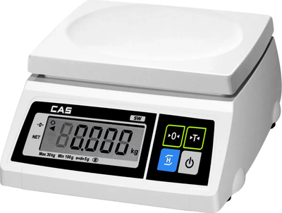 Весы торговые CAS SW-20DD / мд125