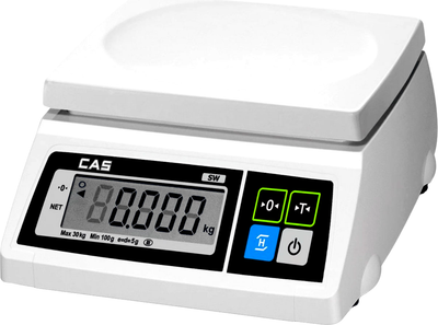 Весы торговые CAS SW-10DD / мд126