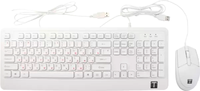 Комплект клавиатура и мышь Тесла MKB-001 (белый)