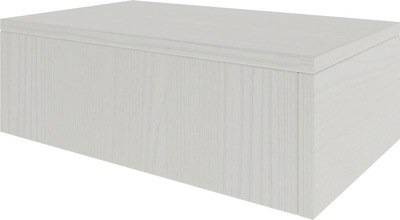 Прикроватная тумба ЗОВ Токио 50 / T50WWPTOTC (древесина белая)