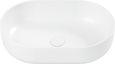 Умывальник Belux Турин 560 овал (18, белый матовый/Solid Surface)