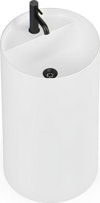 Умывальник Belux Осло 450x800 (18, белый матовый/Solid Surface)