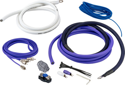 Набор для подключения автоакустики AURA AMP-3304 Hybrid-OFC