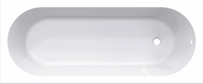 Ванна из искусственного мрамора Belux Классика-2 1700 (18, белый матовый/Solid Surface)