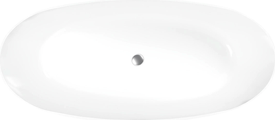 Ванна из искусственного камня Belux Осло ОС-1700 (18, белый матовый/Solid Surface)