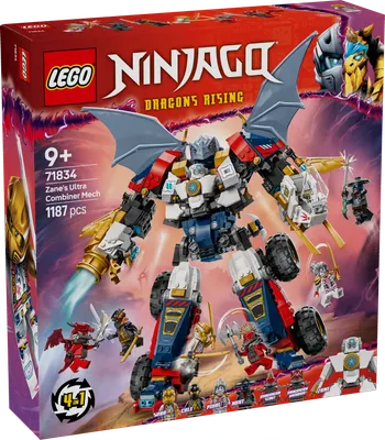 Конструктор Lego Ninjago Ультра-объединяющий робот Зейна 71834