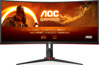 Монитор AOC CU34G2XP/BK