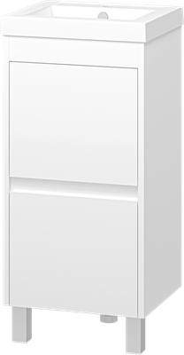 Тумба с умывальником Misty Алиса 40 / Э-Али01040-0112Я+10.150.00400.001