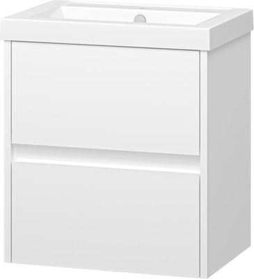 Тумба с умывальником Misty Алиса 50 / Э-Али01050-011П2Я+10.150.00500.001