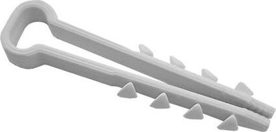 Дюбель-хомут Tokov Electric TKE-DH-6-14-PK-C01 (100шт, белый)