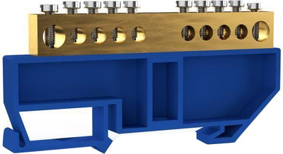 Шина нулевая Tokov Electric На DIN-изоляторе TKE-BCB-812-10-DIN/N