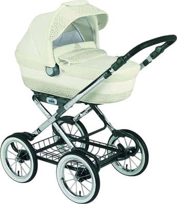 Детская универсальная коляска Cam Tris Linea Classy 3 в 1 / ART908-T345 (кремовый)