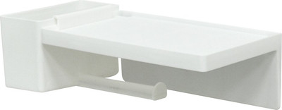 Держатель для туалетной бумаги Мультидом 161 206 (белый)