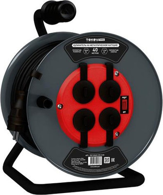 Удлинитель на катушке Tokov Electric TKP-SK40-315-Z-KG