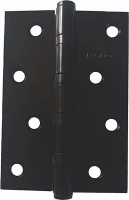 Петля дверная Trodos 100x70x2.5 б/к накладная (черный, флоупак)