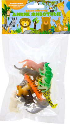 Набор фигурок игровых Bumbaram Дикие животные / G-39