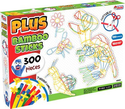 Конструктор Dede Bamboo-стики. Мир динозавров / 03680