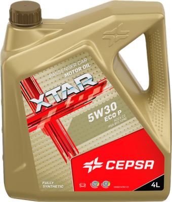 Моторное масло Cepsa Xtar Eco P 5W30 / 514383690 (4л)