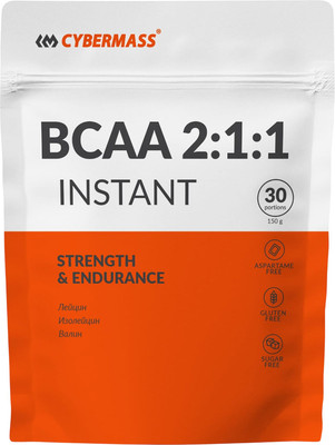 Аминокислоты BCAA CYBERMASS 2:1:1 Вишня (150г, пакет)