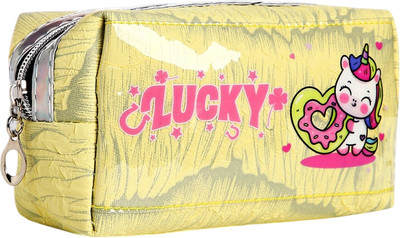 Косметичка Sima-Land На молнии / 9889392 (желтый)