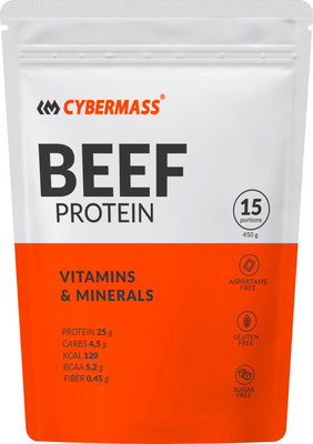 Протеин CYBERMASS Beef protein (450г, шоколад - лесной орех)