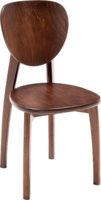 Стул Woodville Окава (венге коричневый жесткий)