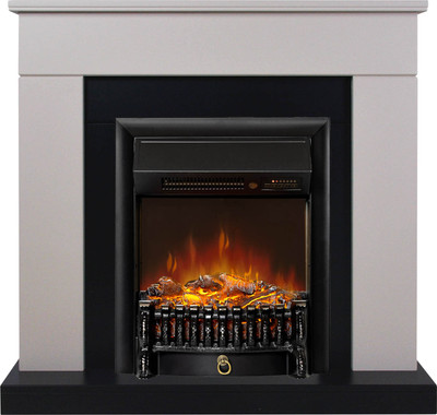 Каминокомплект Смолком Detroit STD-ASP Fobos FX M Black RC (кашемир/черный)