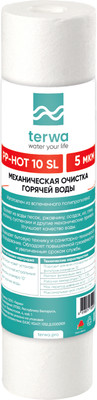 Картридж для магистрального фильтра Terwa PP-HOT 5мкм 10 SL / 10206