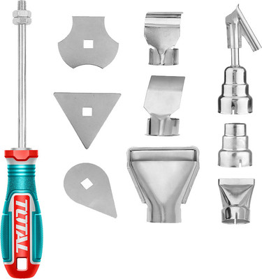 Набор насадок для строительного фена TOTAL TBA1011 (10шт)