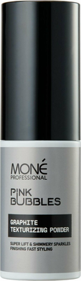 Текстурирующая пудра для волос Mone Professional с эффектом мерцания (8г, графит)