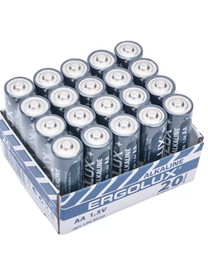 Комплект батареек Ergolux LR6 Alkaline Promo BP-20 1.5В 20/480