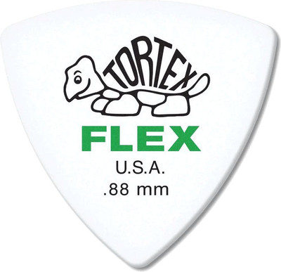 Медиатор Dunlop Manufacturing 456R.88 Tortex Flex Triangle 0.88