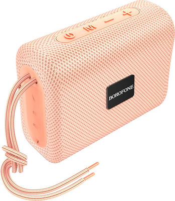 Портативная колонка Borofone BR18 (розовый)