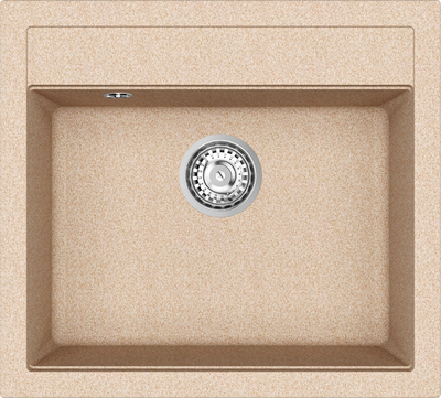 Мойка кухонная Aquasanita Rock SQR 101 110 AW (бежевый)