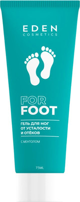 Гель для ног Eden от усталости и отеков (75мл)