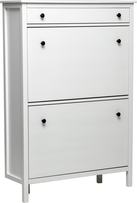 Тумба для обуви Импэкс Leset Токе 3 ящика (белый)