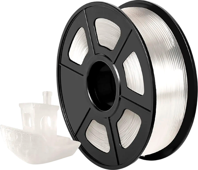 Пластик для 3D-печати NV Print NV-3D-ABS-TRANSPARENT (1.75мм, 1кг, прозрачный)