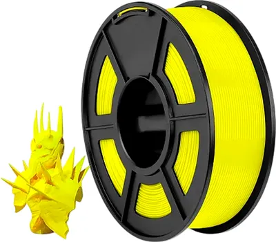 Пластик для 3D-печати NV Print NV-3D-PLA-P-YELLOW (1.75мм, 1кг, желтый)